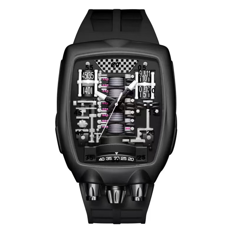 Luxury Watch Jacob And Co - ساعة يد رجالية أنيقة بحركة كوارتز،