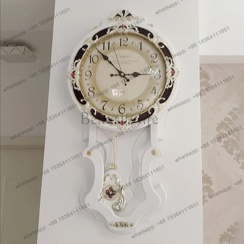 Luxury Watch Europe - ساعات حائط خشبية عتيقة صامتة مع
