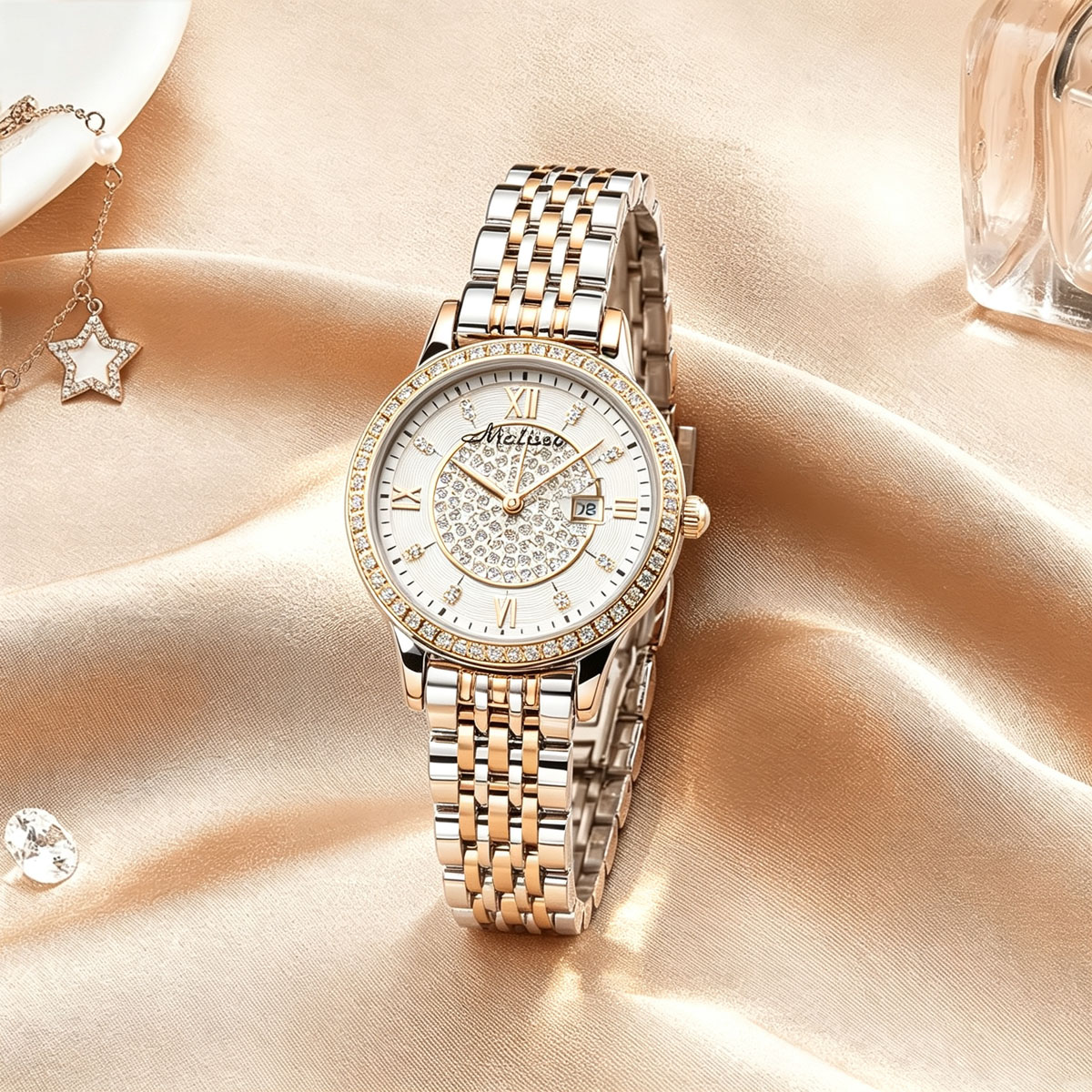 Luxury Watch Discount - ساعة نسائية من السيراميك بخصم كبير،