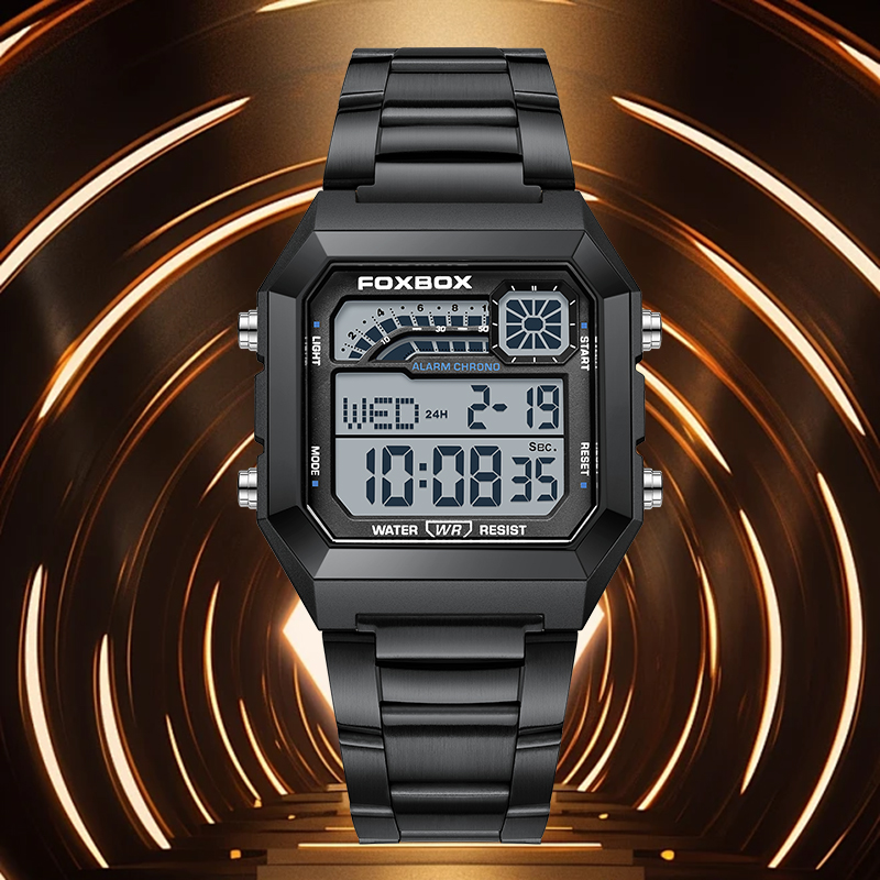 Luxury Watch Hd - فوكس بوكس ساعة رجالية رقمية فاخرة