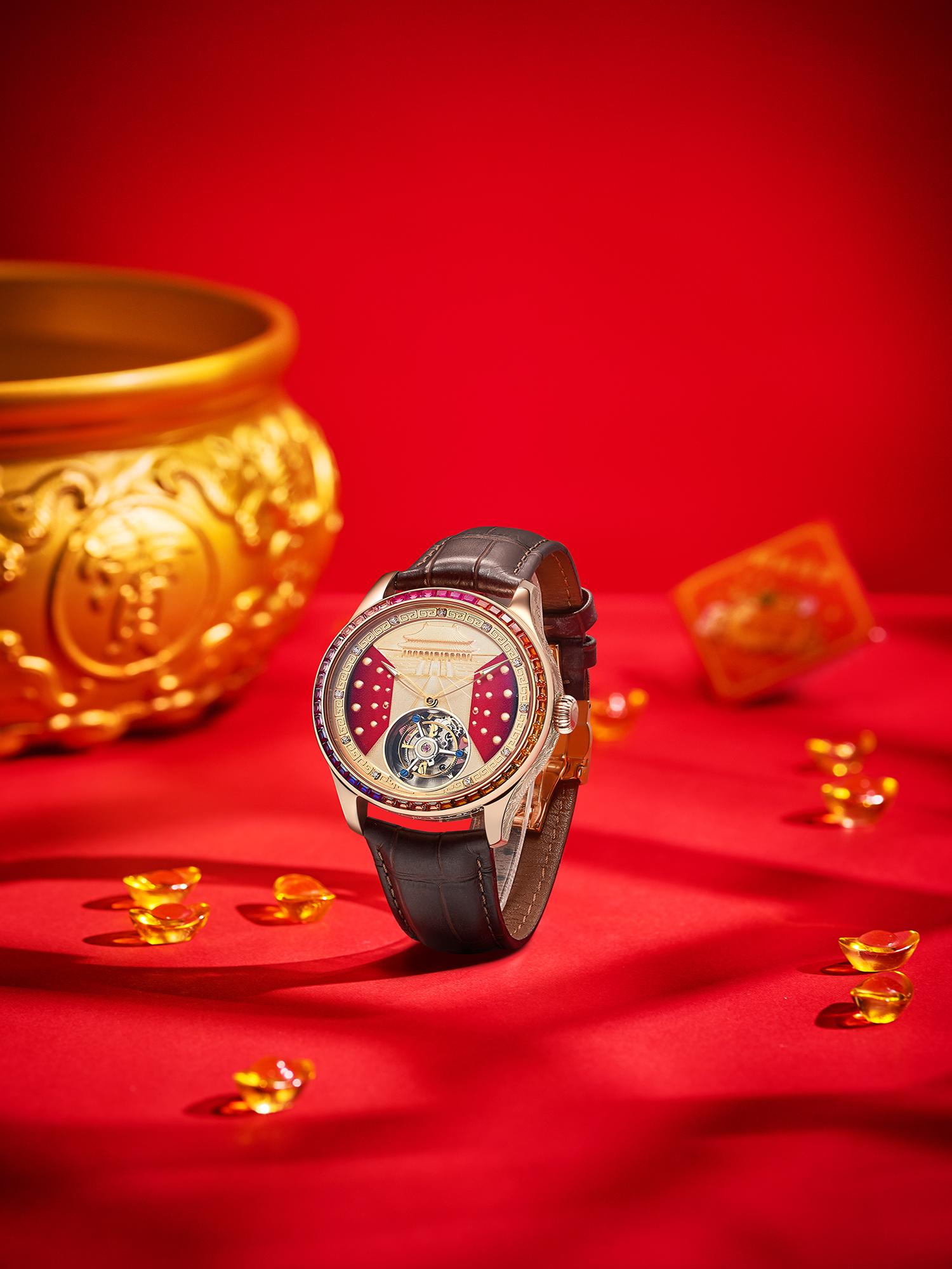 Luxury Watch Diamond - ساعة رجالية بحركة ميكانيكية أوتوماتيكية، مرآة