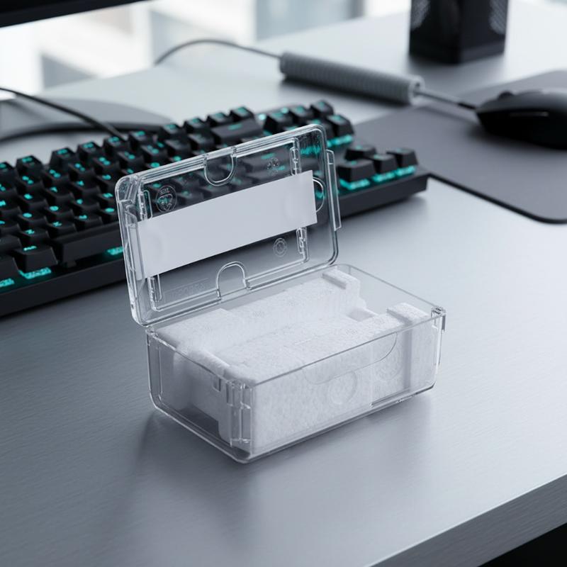 Luxury Watch Case Travel - علبة ساعة شفافة عتيقة الطراز للرجال،