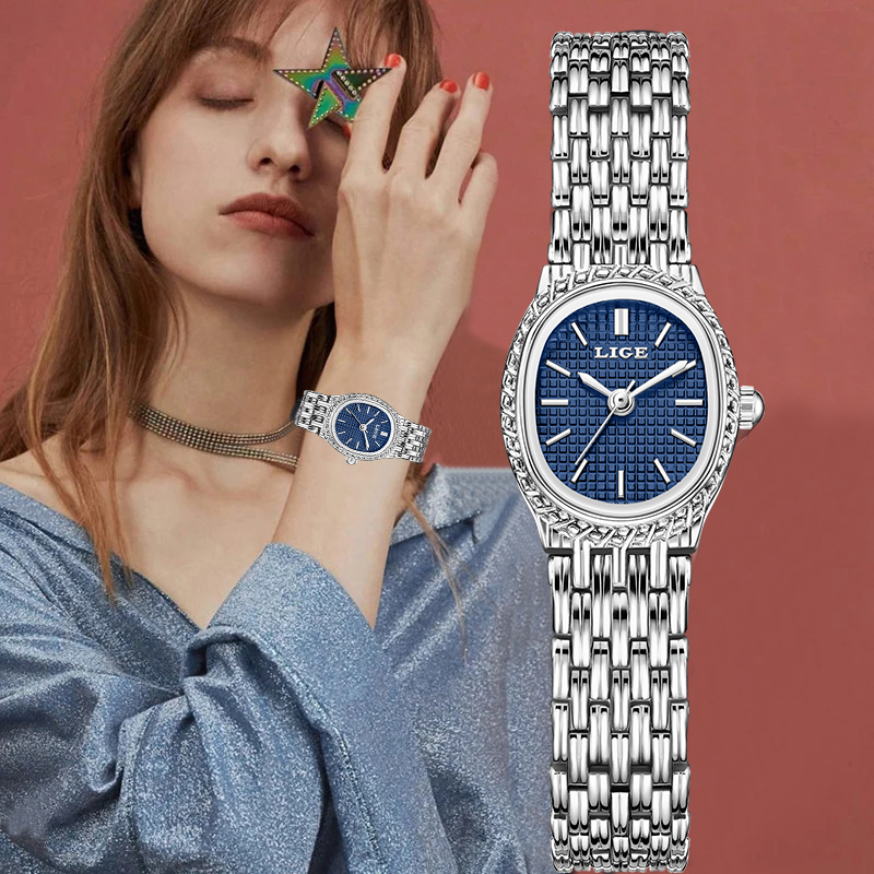 Luxury Watch Ladies - ساعة كوارتز نسائية فاخرة على الموضة
