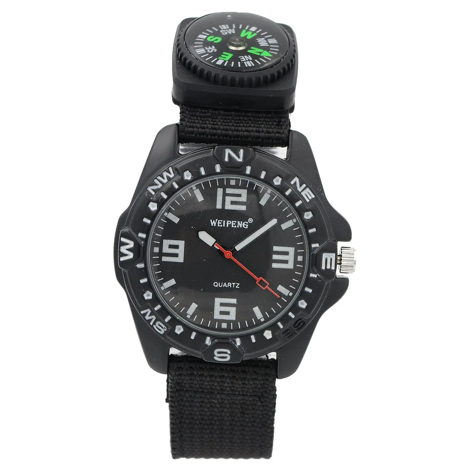 Luxury Watch Nice - ساعة فاخرة بمينا أسود وحركة كوارتز