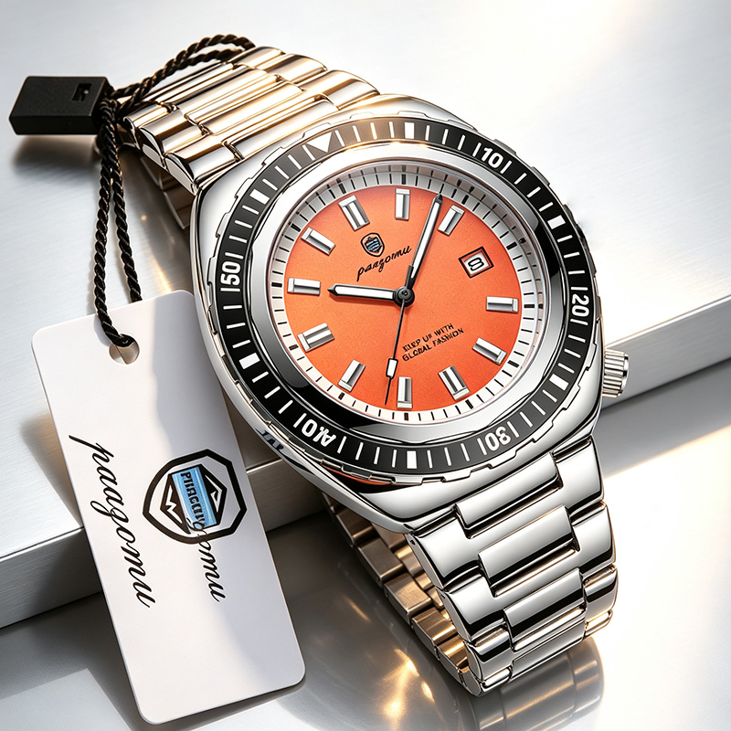 Luxury Watch Nice - ساعة رجالية فاخرة من ماركة PAAZOMU،