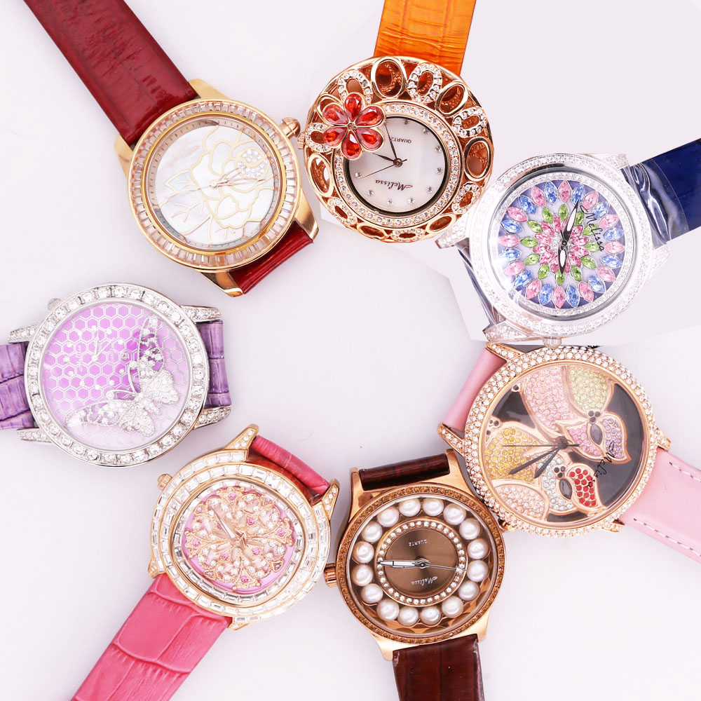 Luxury Watch Discount - تخفيض!!!! ساعة ميليسا كريستال للسيدات ،
