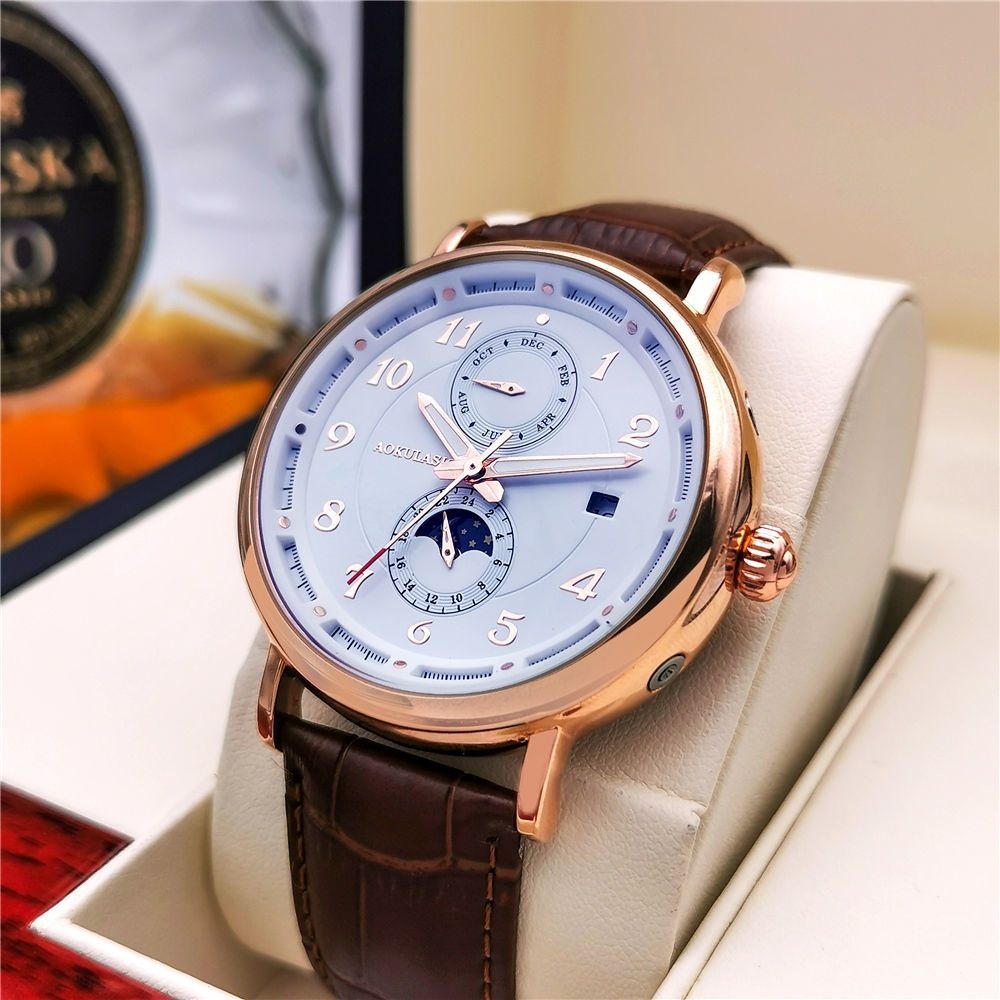 Luxury Watch Name Brands - ساعة يد رجالية ميكانيكية فاخرة خفيفة