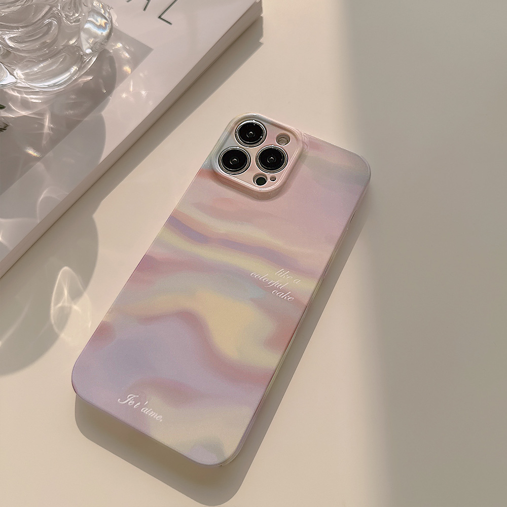 Luxury Watch Case - غطاء هاتف فاخر بتصميم تدرج لوني