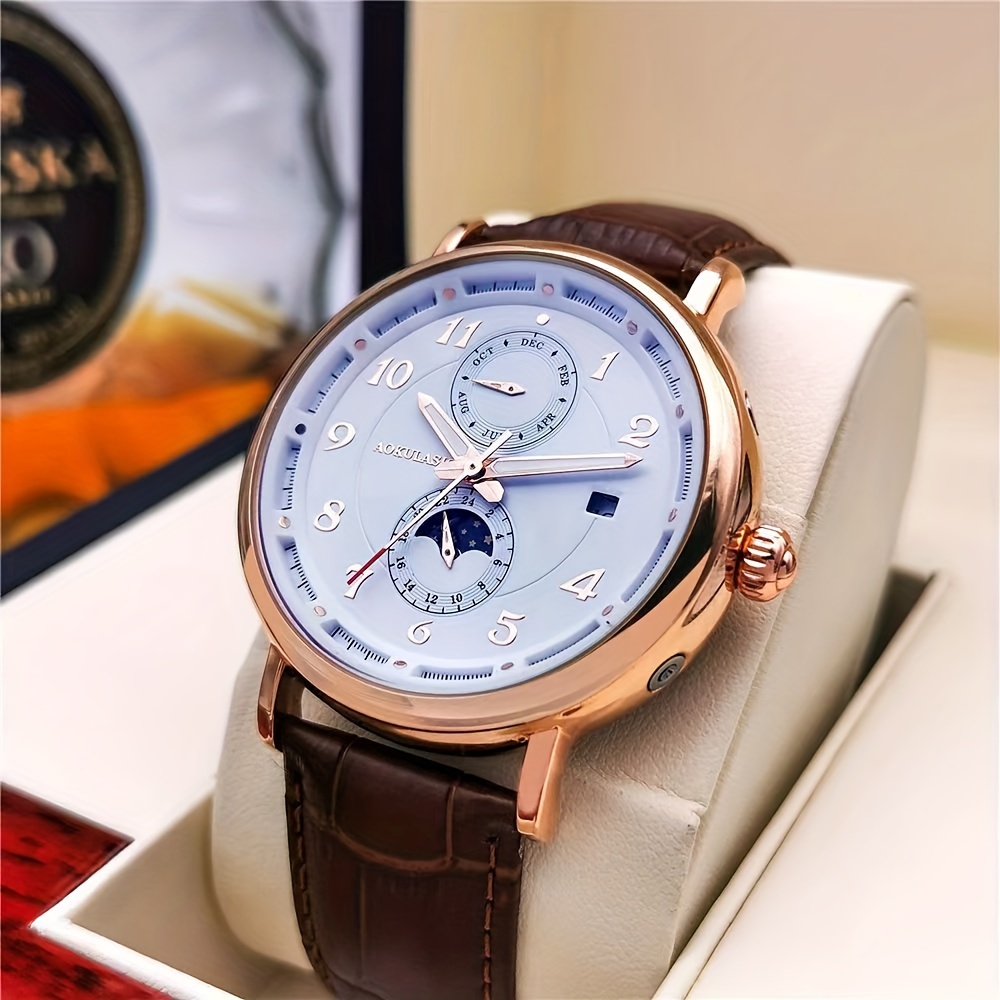 Luxury Watch Name Brands - ساعة يد رجالية ميكانيكية فاخرة عالية