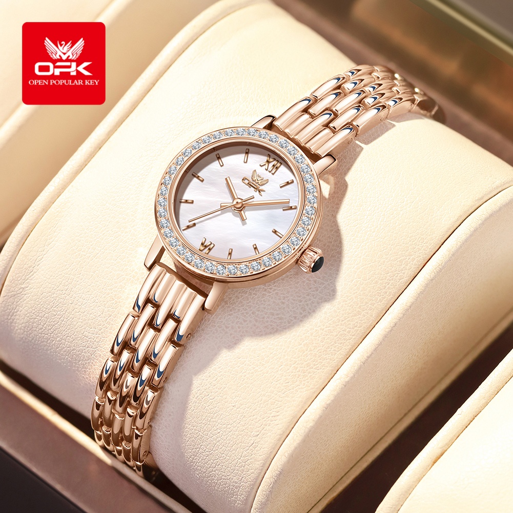 Luxury Watch Ladies - ساعة OPK 6063 الفاخرة للنساء بتصميم
