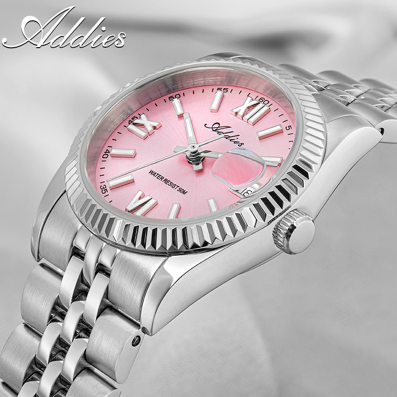 Luxury Watch Case Travel - ساعة أديس الفاخرة للنساء من الفولاذ