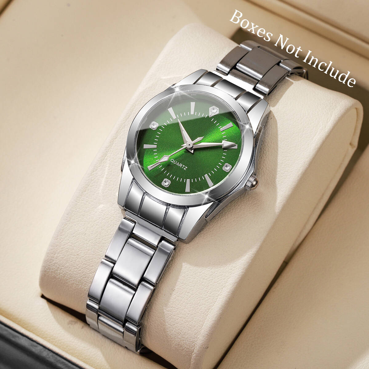 Luxury Watch Case Travel - ساعات نسائية فاخرة من حجر الراين