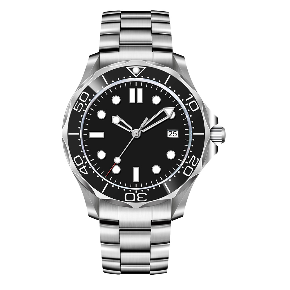 Luxury Watch Logo - شعار مخصص nh35 ساعة 41 مللي
