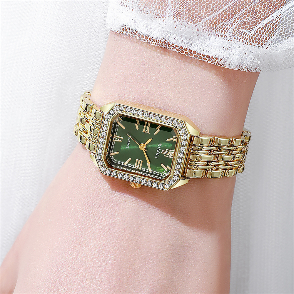 ساعة يد نسائية فاخرة موديل 202 - مراجعة Luxury Watch Diamond وسعره