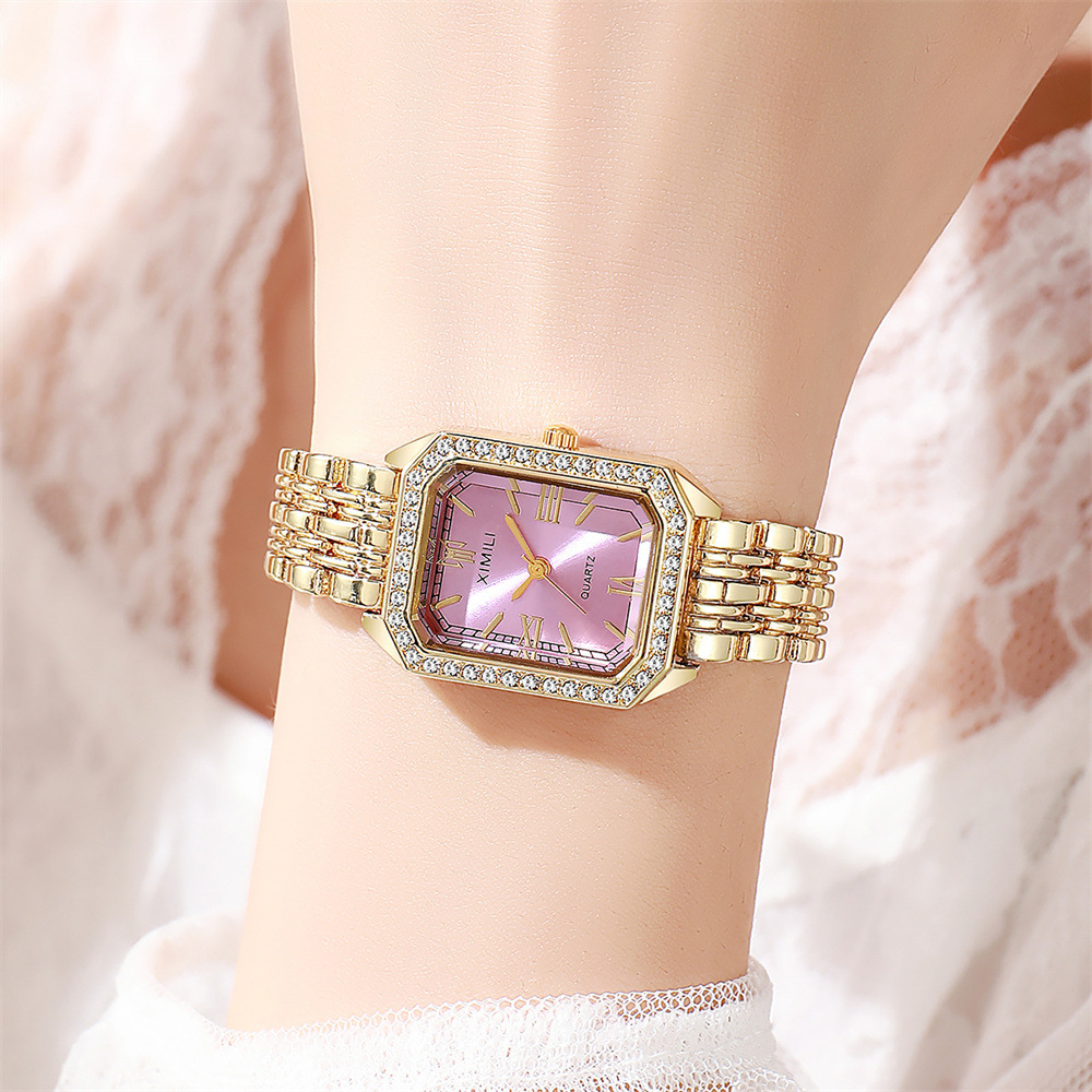 ساعة يد نسائية فاخرة موديل 202 - مراجعة Luxury Watch Diamond وسعره