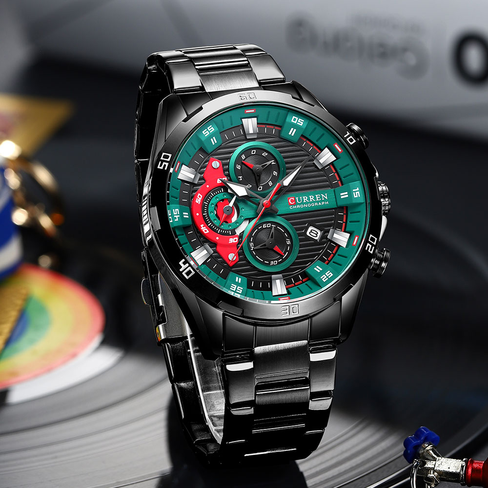 ساعات للرجال CURREN رجل ساعة ا - مراجعة Luxury Watch Manufacturers وسعره