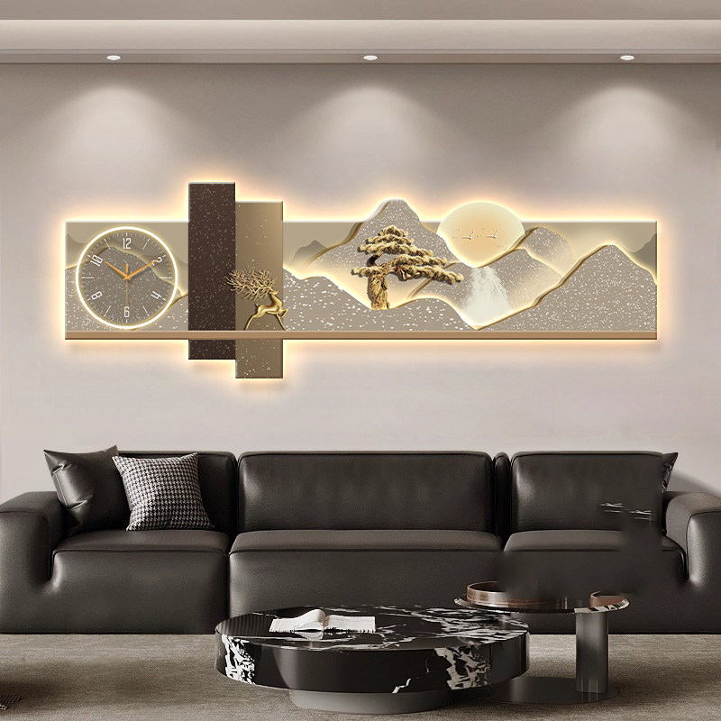 ساعة حائط فنية كبيرة الحجم فاخ - مراجعة Luxury Watch Europe وسعره