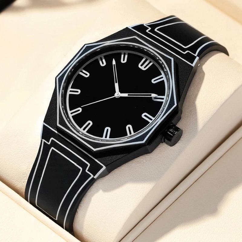 ساعات كوارتز عصرية جديدة للرجا - مراجعة Luxury Watch White وسعره