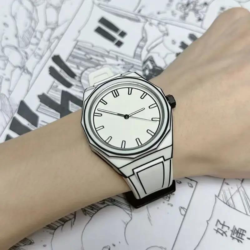 ساعات كوارتز عصرية جديدة للرجا - مراجعة Luxury Watch White وسعره