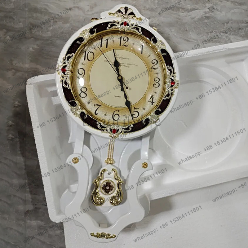 ساعات حائط خشبية عتيقة صامتة م - مراجعة Luxury Watch Europe وسعره