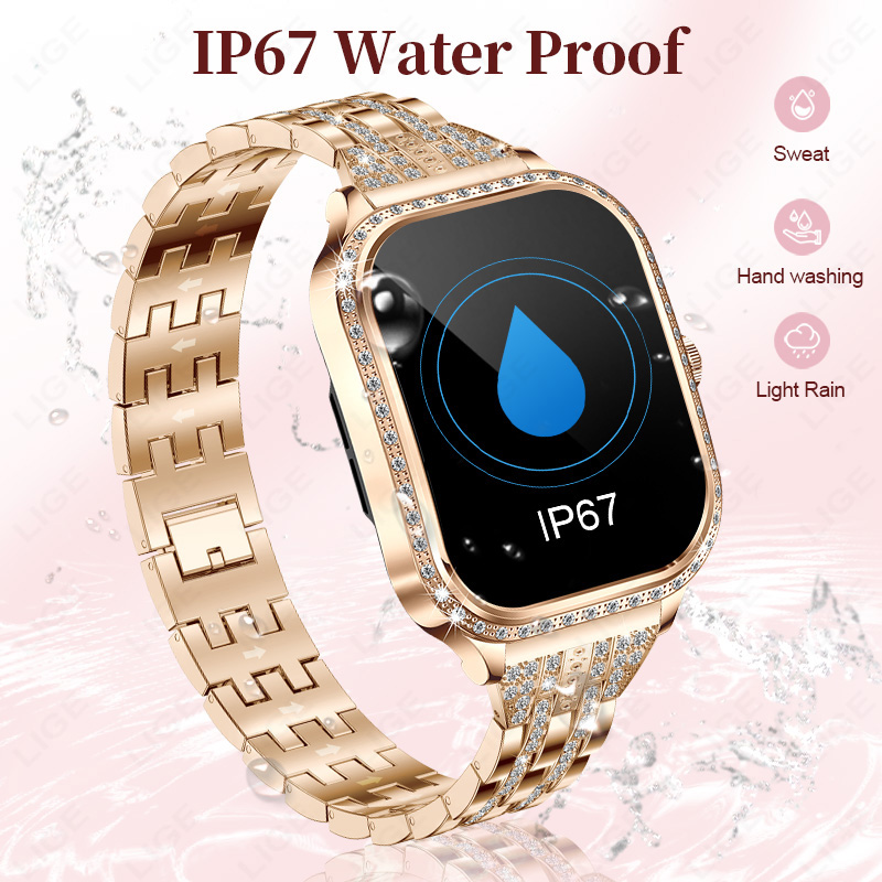 ساعة ذكية فاخرة جديدة للسيدات  - مراجعة Luxury Watch Hd وسعره