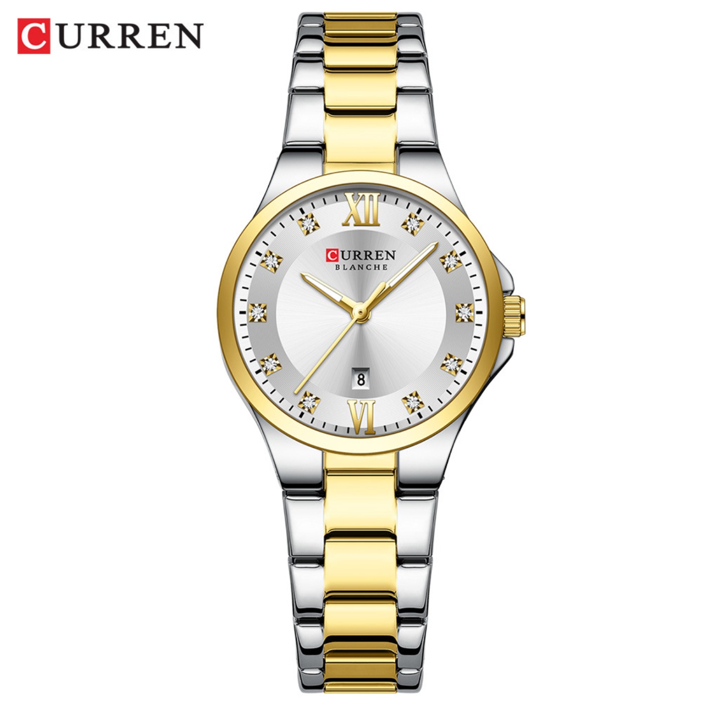 ساعات نسائية فاخرة من CURREN،  - مراجعة Luxury Watch Quartz وسعره