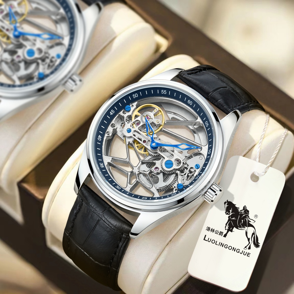 ساعة يد رجالية جديدة أصلية ذات - مراجعة Luxury Watch Name Brands وسعره