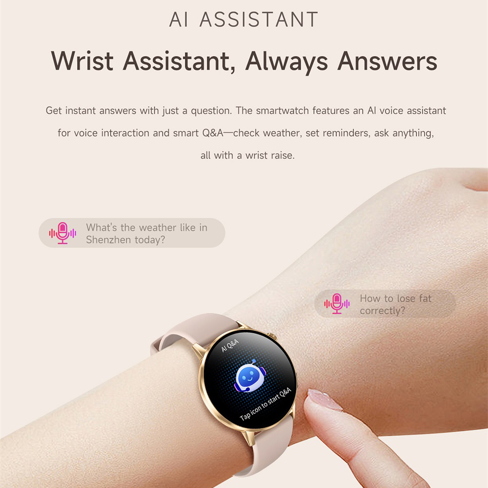 ساعة ذكية مقاومة للماء مع مصبا - مراجعة Luxury Watch On Wrist وسعره