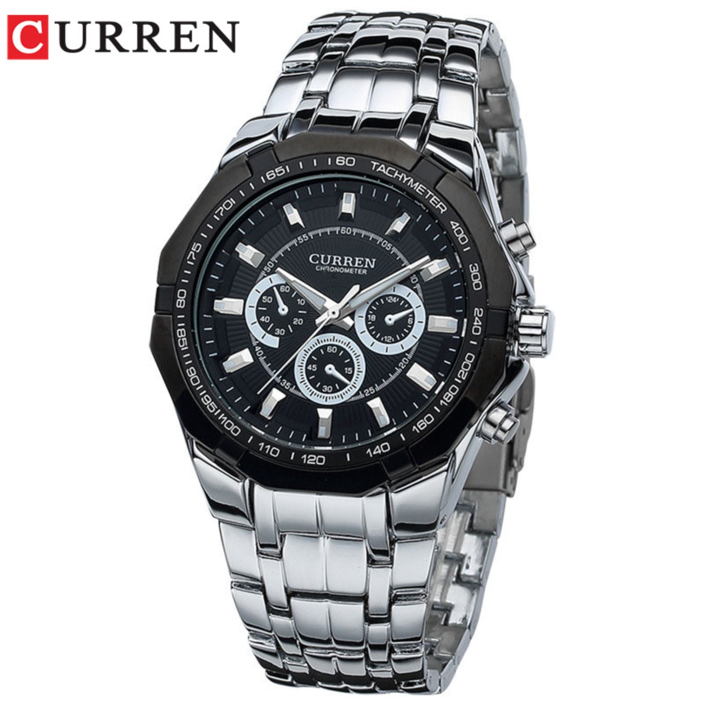 ساعات رجالية فاخرة من CURREN،  - مراجعة Luxury Watch Logo وسعره