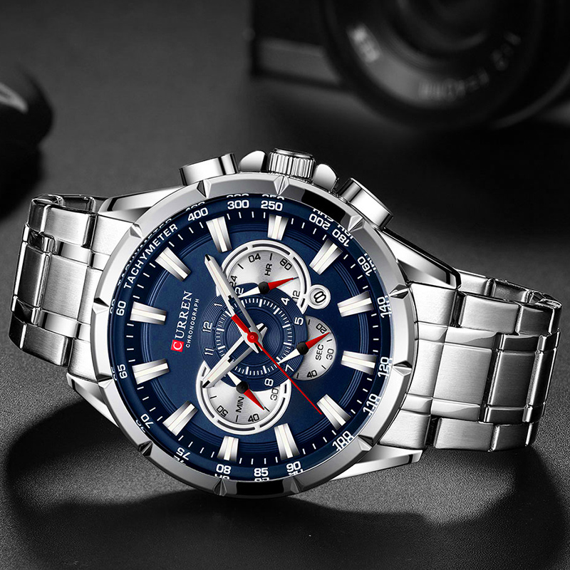 CURREN ساعة معصم الرجال مقاوم  - مراجعة Luxury Watch Manufacturers وسعره