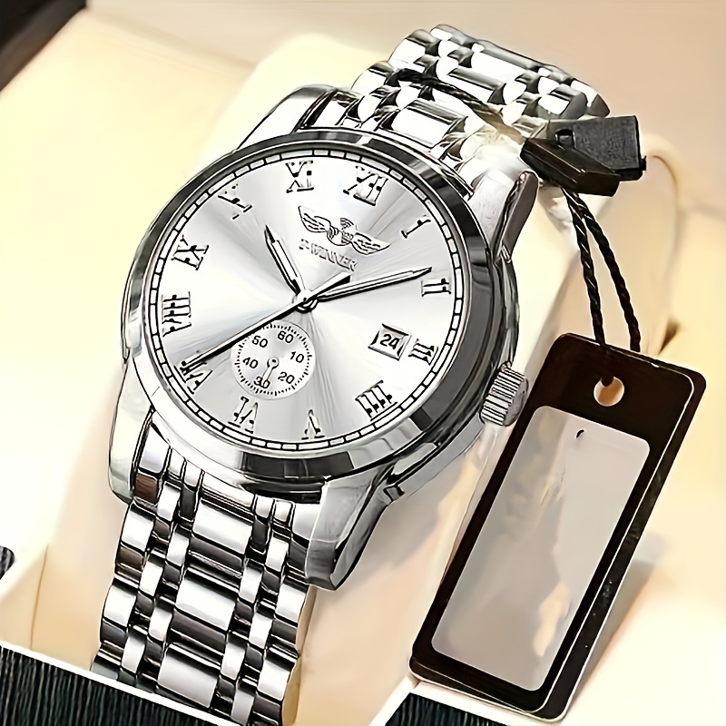 ساعة ميكانيكية فاخرة للرجال، ه - مراجعة Luxury Watch Name Brands وسعره