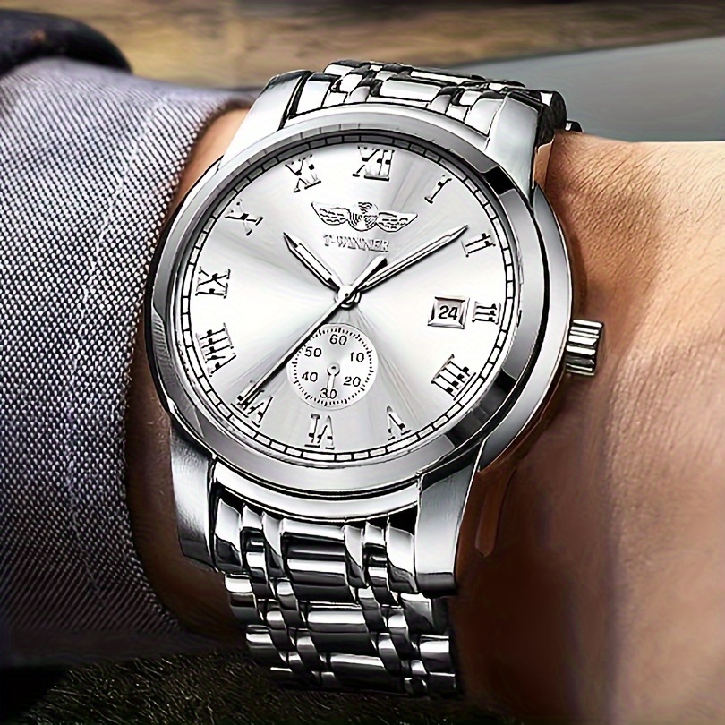 ساعة ميكانيكية فاخرة للرجال، ه - مراجعة Luxury Watch Name Brands وسعره