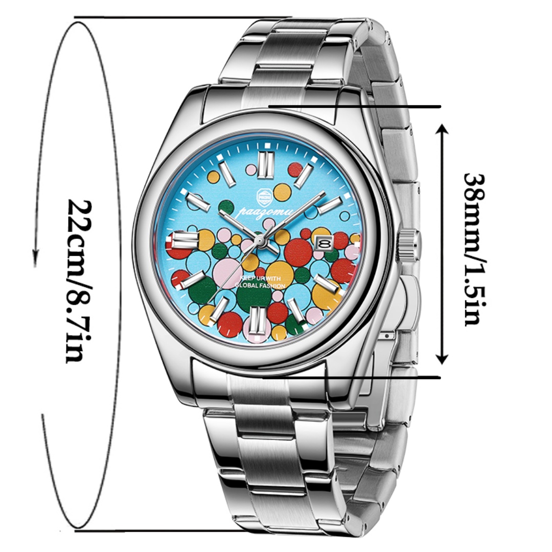 ساعة يد رجالية فاخرة من الفولا - مراجعة Luxury Watch Nice وسعره