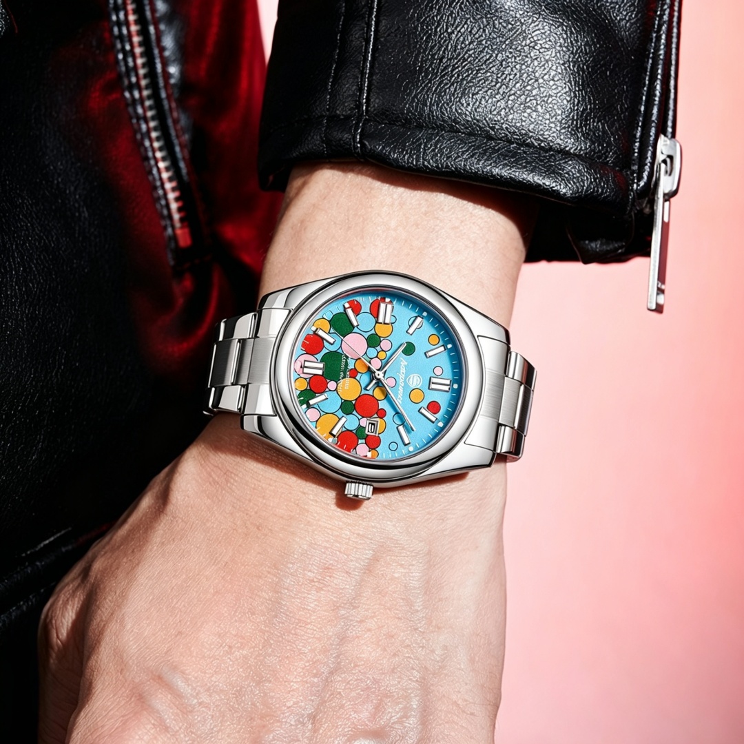ساعة يد رجالية فاخرة من الفولا - مراجعة Luxury Watch Nice وسعره
