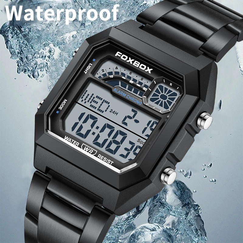 فوكس بوكس ساعة رجالية رقمية فا - مراجعة Luxury Watch Hd وسعره