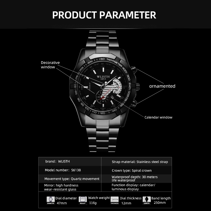 ساعة يد رجالية فاخرة مقاومة لل - مراجعة Luxury Watch Manufacturers وسعره