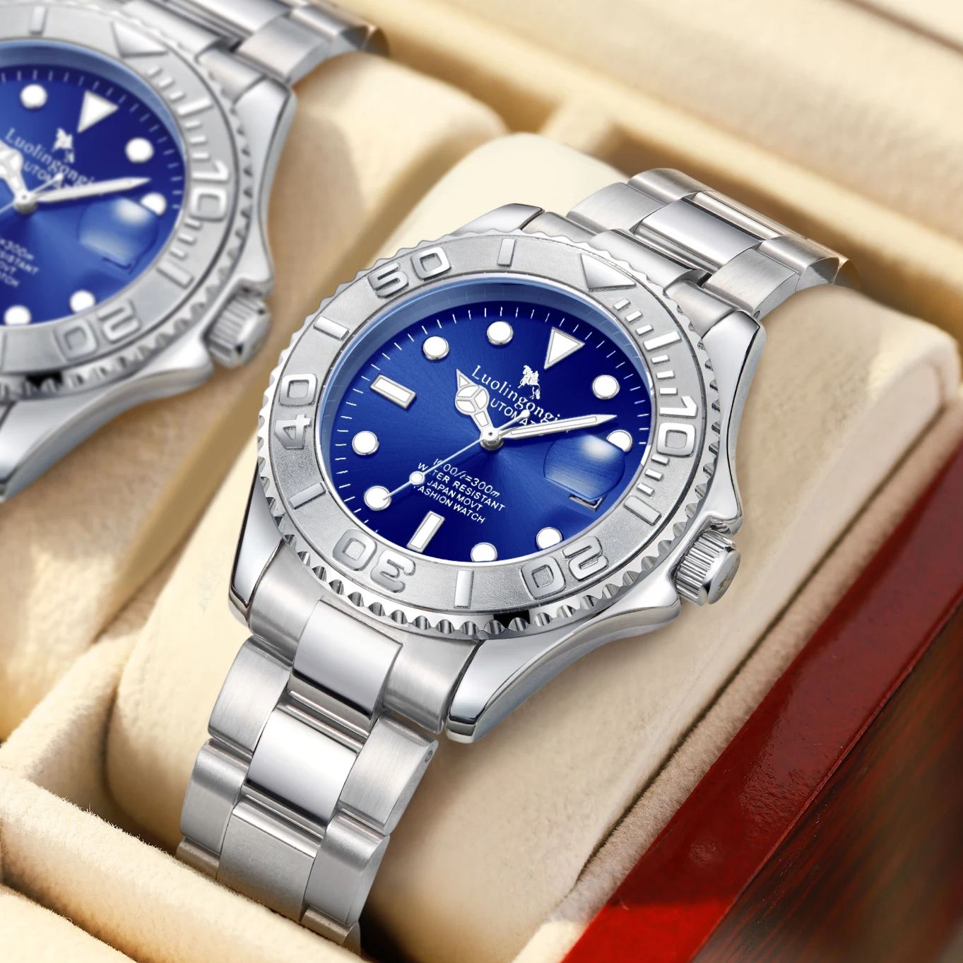 ساعة رجالية ميكانيكية فاخرة لل - مراجعة Luxury Watch Name Brands وسعره