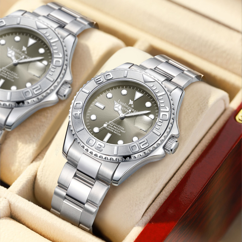 ساعة رجالية ميكانيكية فاخرة لل - مراجعة Luxury Watch Name Brands وسعره