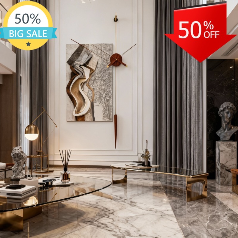ساعة حائط كبيرة فاخرة حديثة صا - مراجعة Luxury Watch Europe وسعره