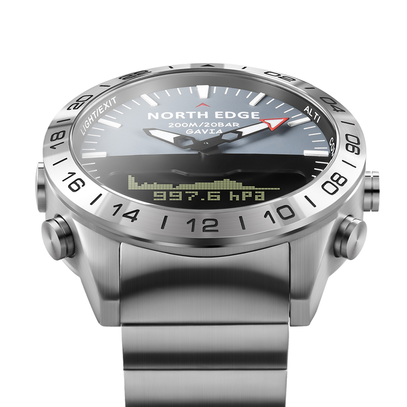 ساعة رقمية رياضية للغوص من نور - مراجعة Compass Watch Luxury وسعره