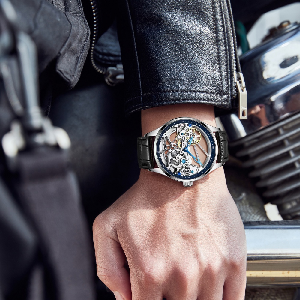 ساعة رجالية مجوفة أصلية جديدة  - مراجعة Luxury Watch Name Brands وسعره