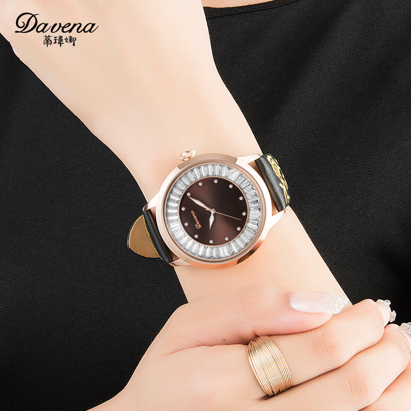 تخفيض!!!! دافينا-ساعة كريستالي - مراجعة Luxury Watch Discount وسعره