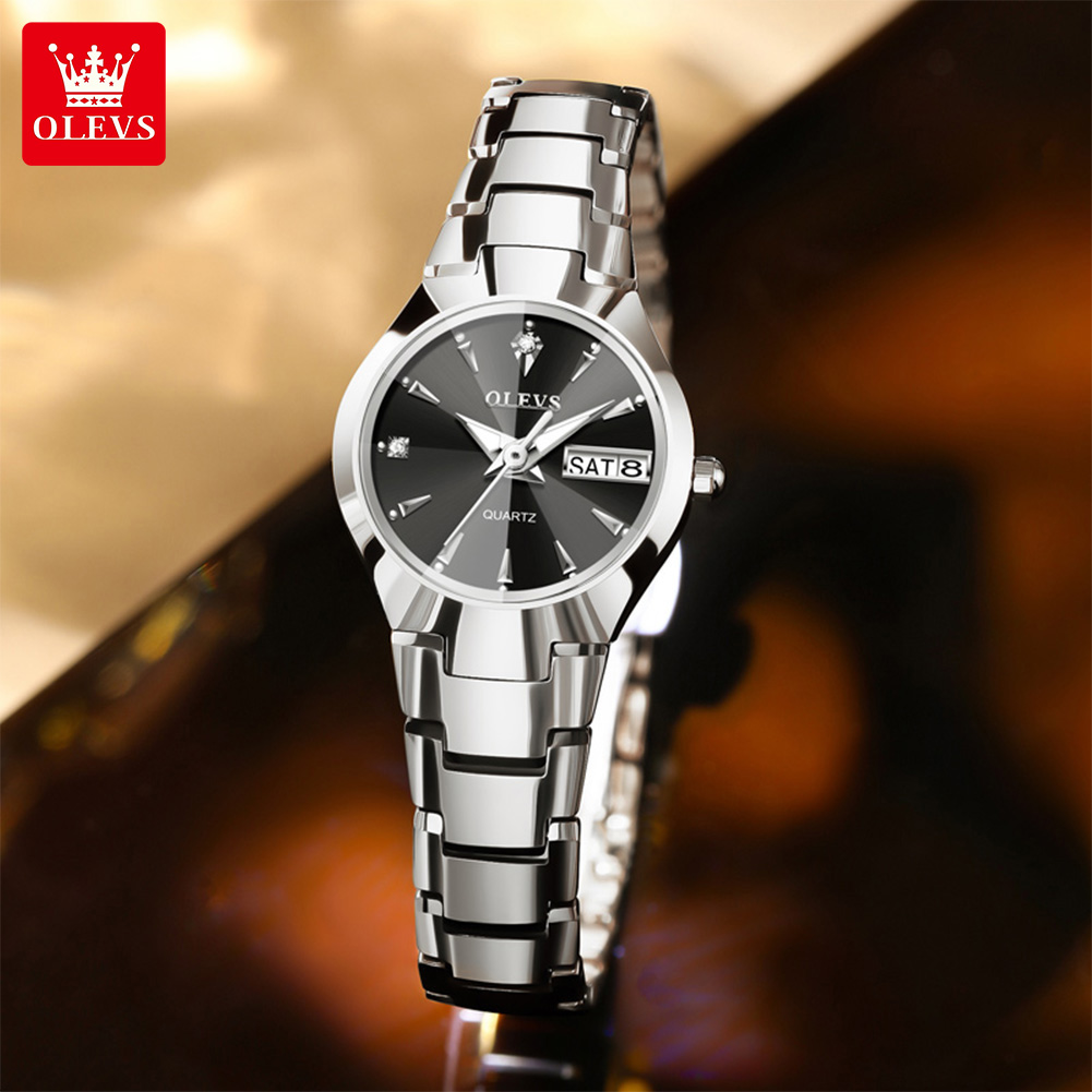 ساعة OLEVS للسيدات 8697 ساعات  - مراجعة Luxury Watch Ladies وسعره