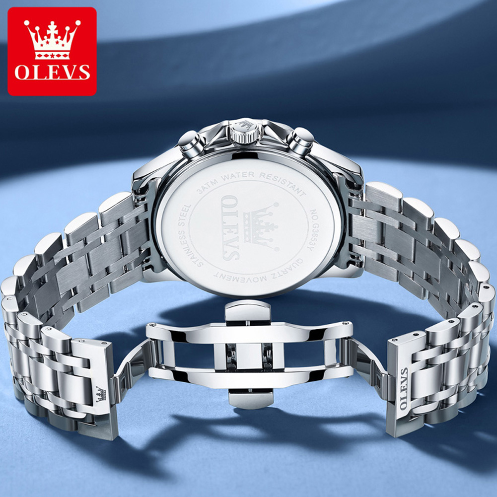 ساعة رجالية من ماركة OLEVS 365 - مراجعة Luxury Watch Manufacturers وسعره
