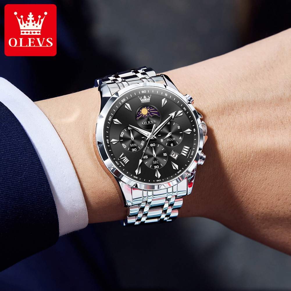 ساعة رجالية من ماركة OLEVS 365 - مراجعة Luxury Watch Manufacturers وسعره