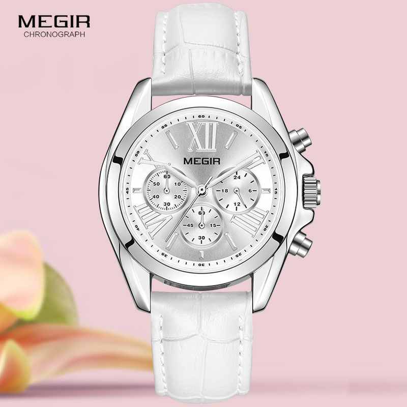 Mejer2019-ساعة جلد فاخرة للنسا - مراجعة Luxury Watch White وسعره