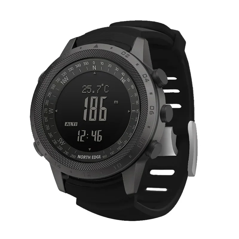 ساعة رقمية للرجال NORTH EDGE D - مراجعة Compass Watch Luxury وسعره