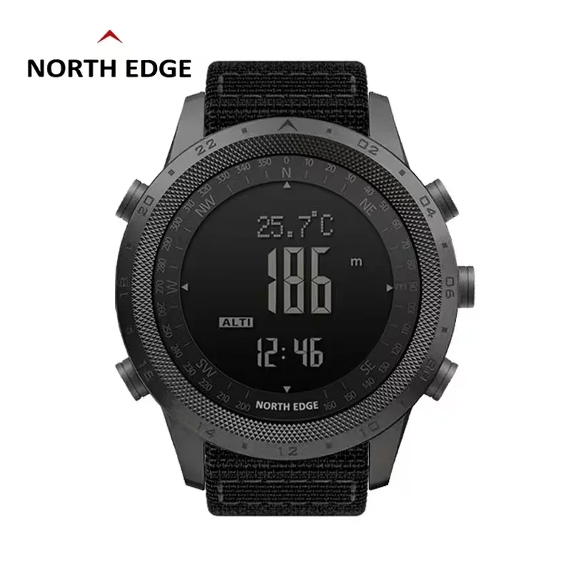 ساعة رقمية للرجال NORTH EDGE D - مراجعة Compass Watch Luxury وسعره