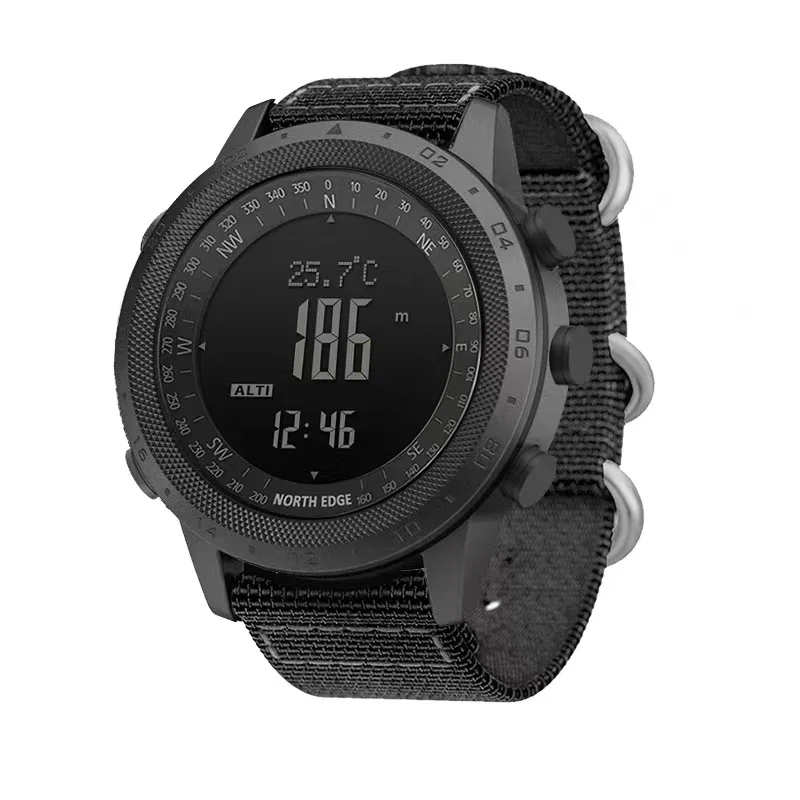ساعة رقمية للرجال NORTH EDGE D - مراجعة Compass Watch Luxury وسعره