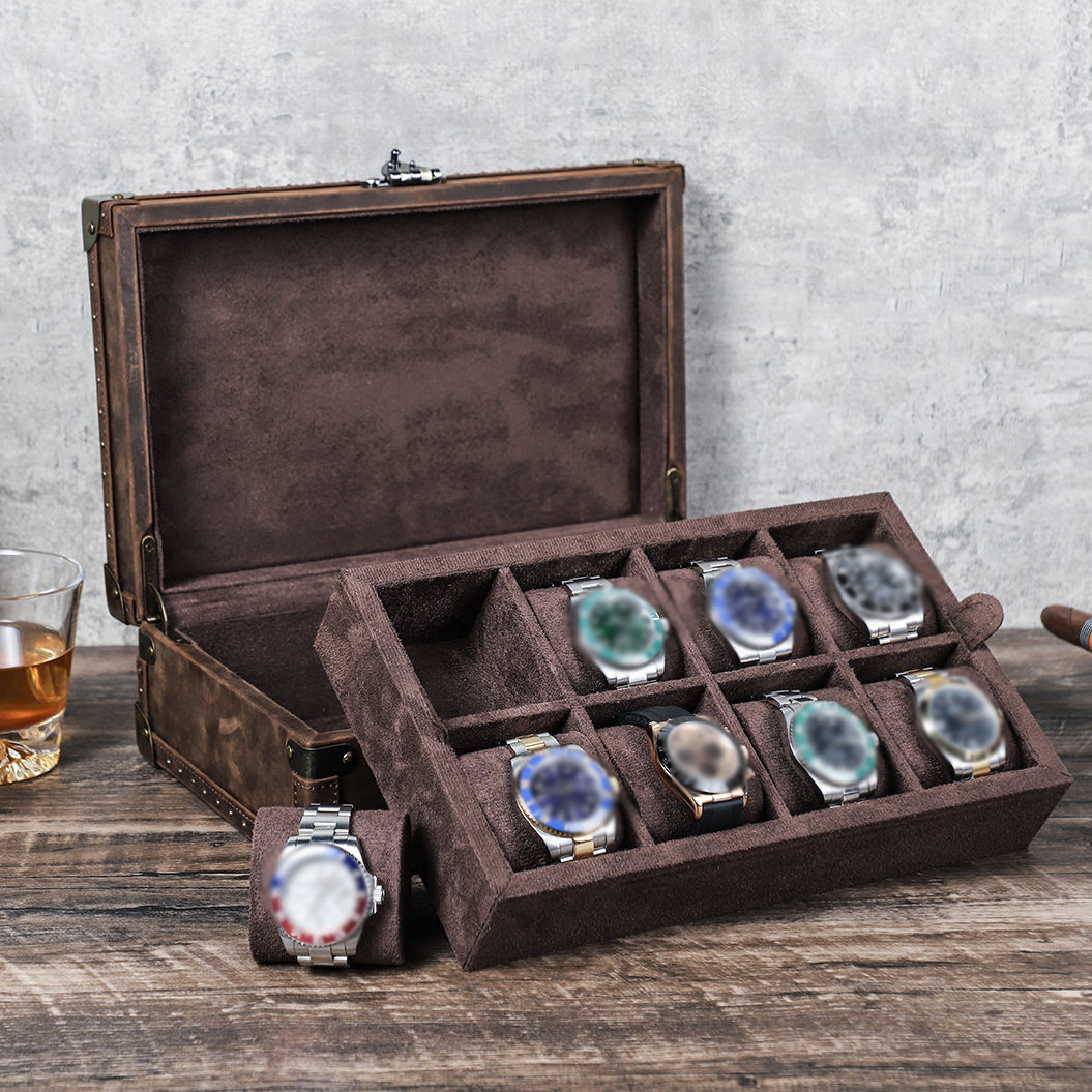 علبة ساعات جلدية فاخرة من CONT - مراجعة Luxury Watch Case وسعره